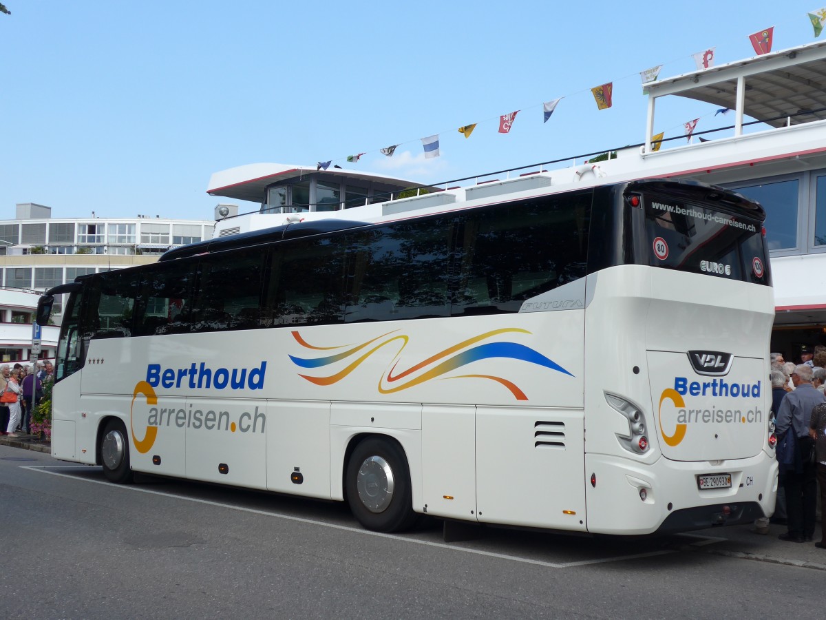(164'564) - Berthoud, Pieterlen - BE 290'930 - VDL am 10. September 2015 bei der Schiffl�ndte Thun