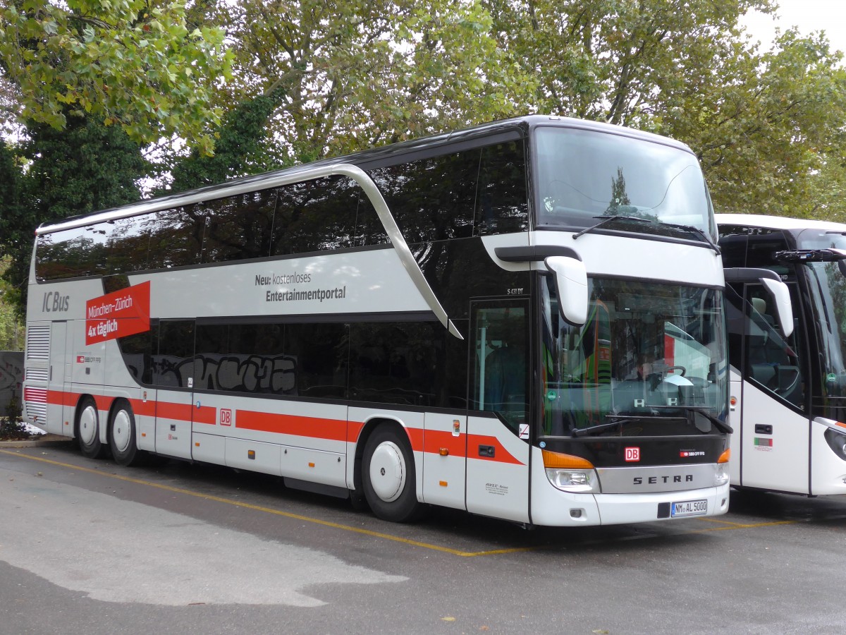 (164'950) - Aus Deutschland: Arzt, Neumarkt - NM-AL 5000 - Setra am 17. September 2015 in Z�rich, Sihlquai