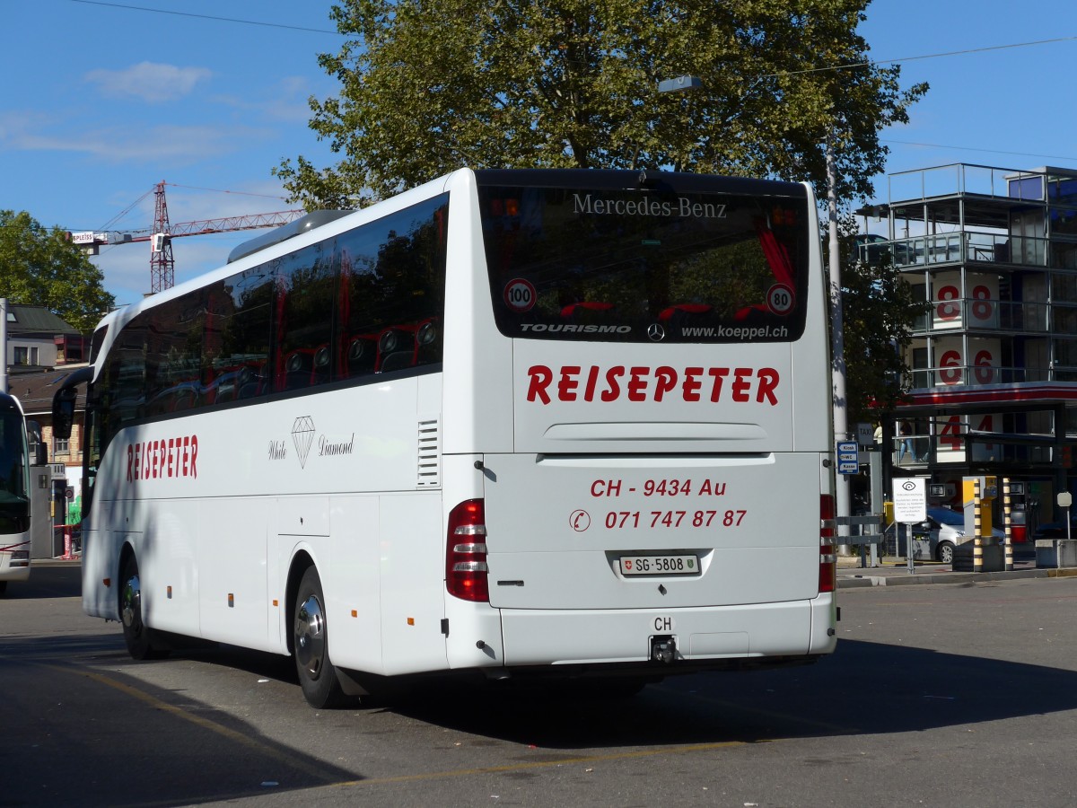 (165'442) - K�ppel, Au - SG 5808 - Mercedes am 19. September 2015 in Z�rich, Sihlquai
