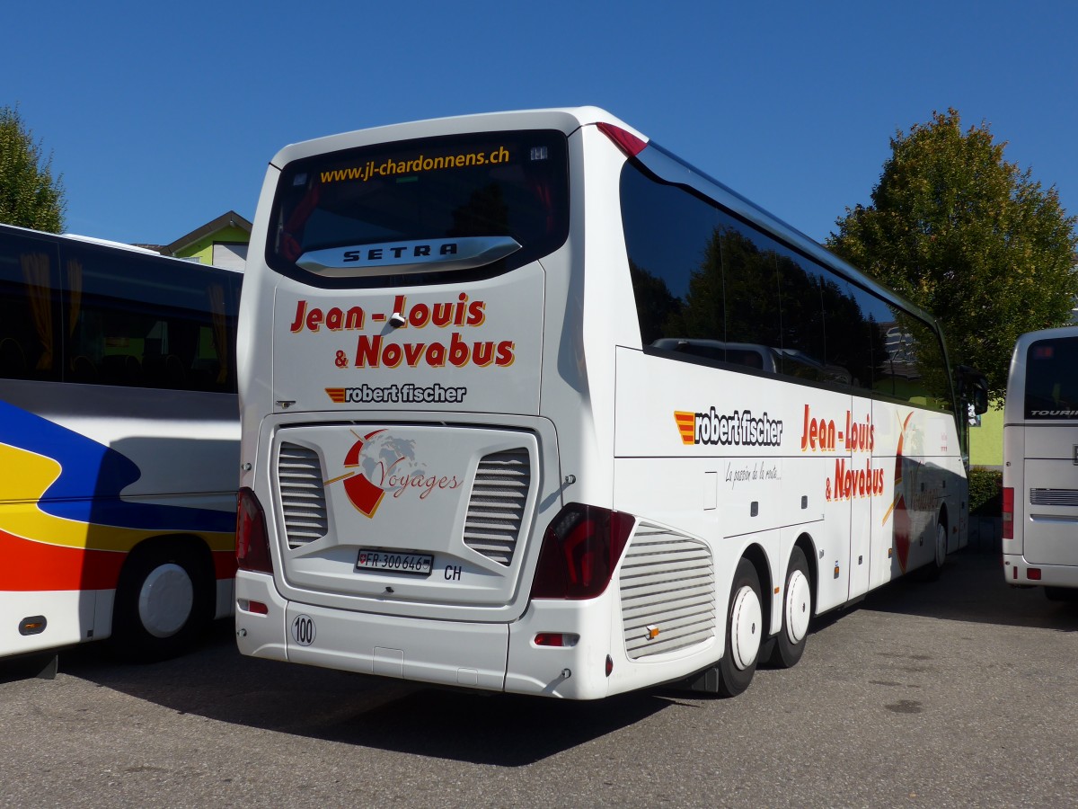 (165'481) - Aus der Schweiz: Chardonnens, F�tigny - FR 300'646 - Setra am 21. September 2015 in Rust, Europapark