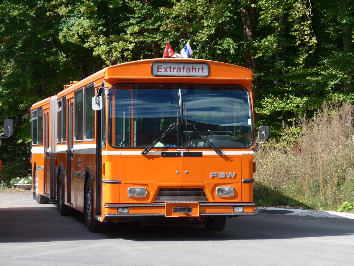 (165'955) - ZVB Zug (RWB) - Nr. 35 - FBW/Hess am 4. Oktober 2015 in Burgdorf, �kihof Ziegelgut