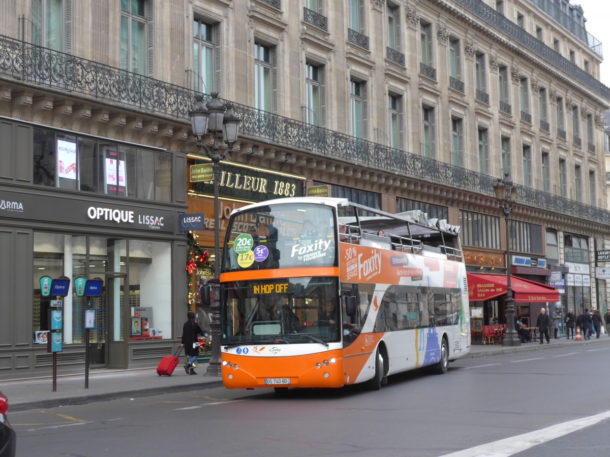 (166'935) - France Tourisme, Paris - DS 740 BD - Ayats am 16. November 2015 in Paris, Op�ra