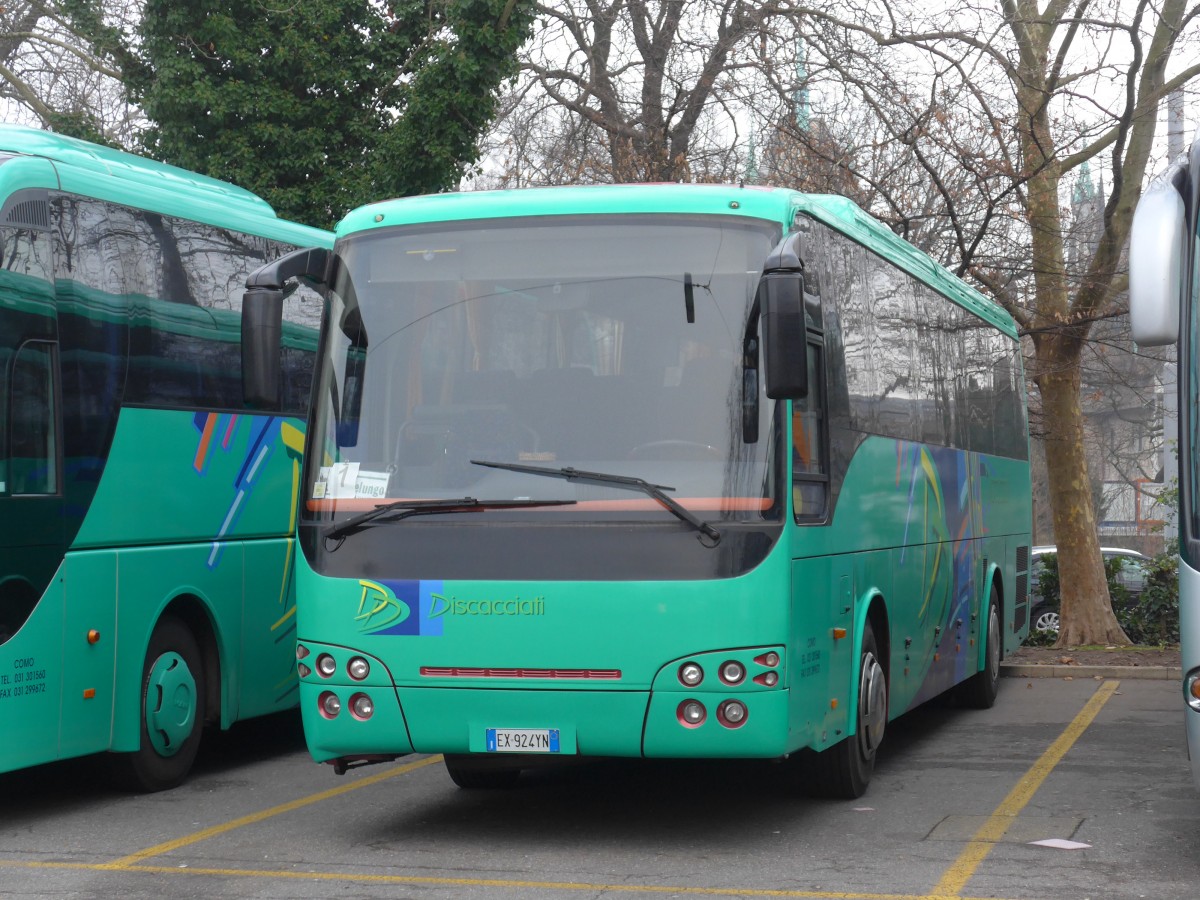 (167'677) - Aus Italien: Discacciati, Como - EX-924 YN - Temsa am 5. Dezember 2015 in Z�rich, Sihlquai