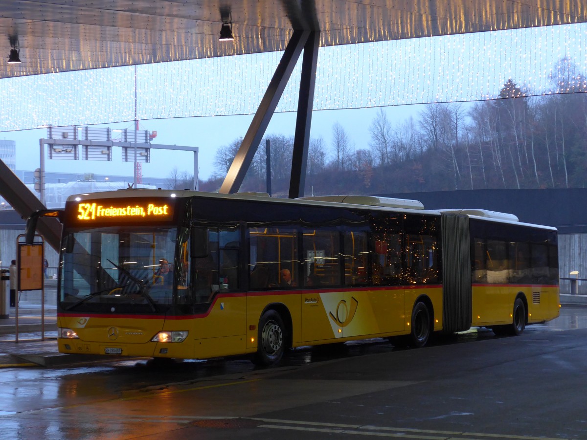(168'300) - PostAuto Z�rich - Nr. 286/ZH 780'687 - Mercedes am 2. Januar 2016 in Z�rich, Flughafen