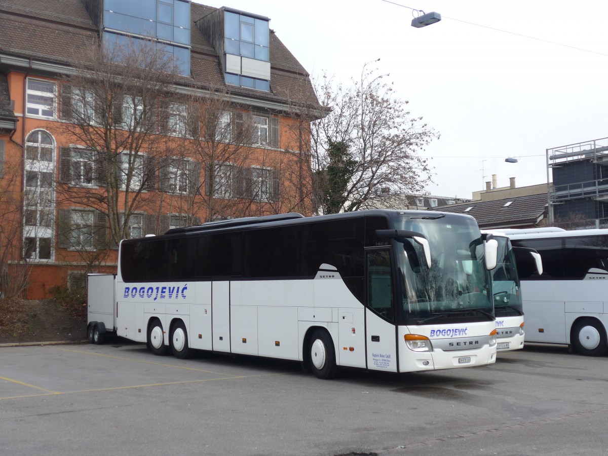 (168'860) - Bogojevic, Z�rich - ZH 878'310 - Setra am 24. Februar 2016 in Z�rich, Sihlquai