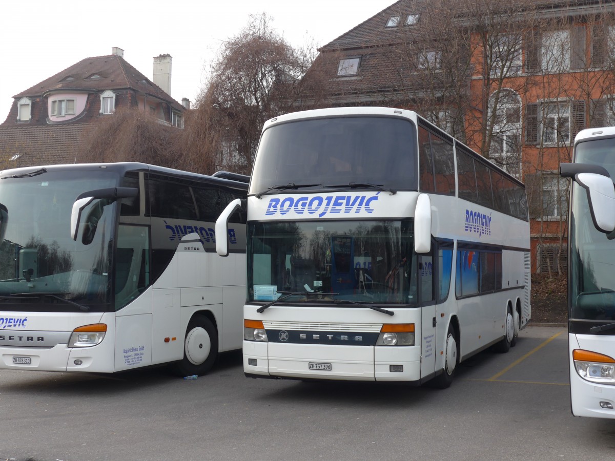 (169'006) - Bogojevic, Z�rich - ZH 757'396 - Setra am 27. Februar 2016 in Z�rich, Sihlquai