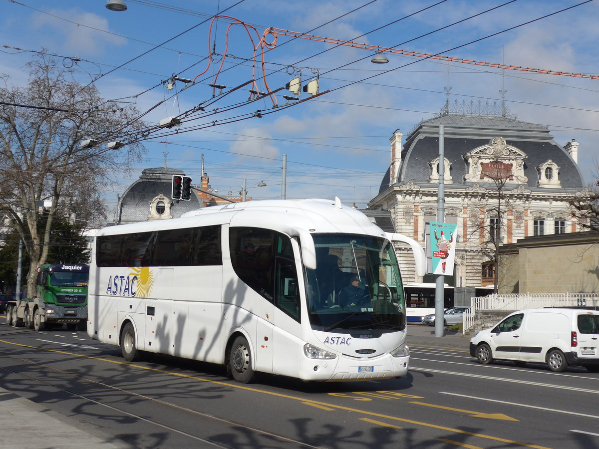 (169'116) - Aus Italien: ASTAC, Caltanissetta - ES-904 DF - Scania/Irizar am 7. November 2016 in Gen�ve, Place des Vingt-Deux-Cantons