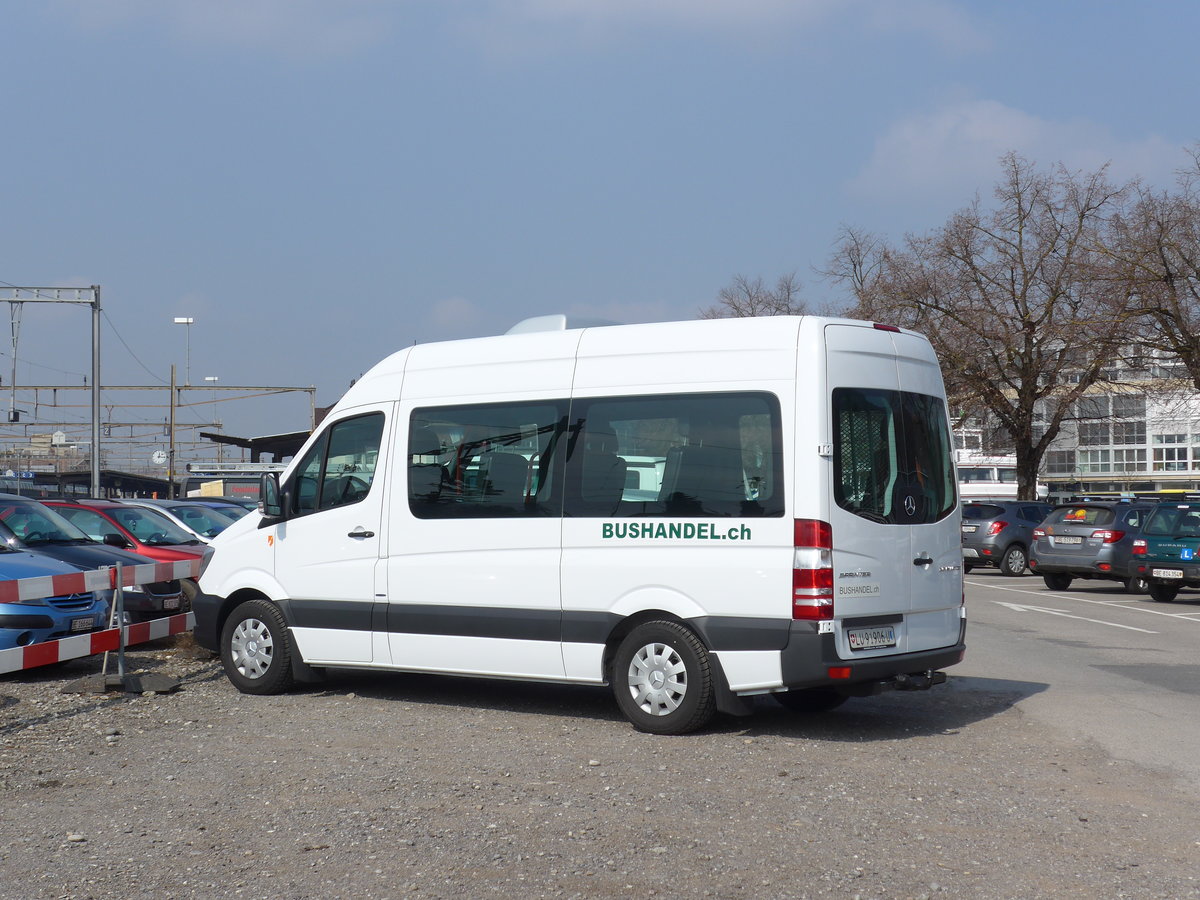 (169'221) - Bushandel, Dagmersellen - LU 91'906 U - Mercedes am 11. M�rz 2016 in Thun, Rosenau