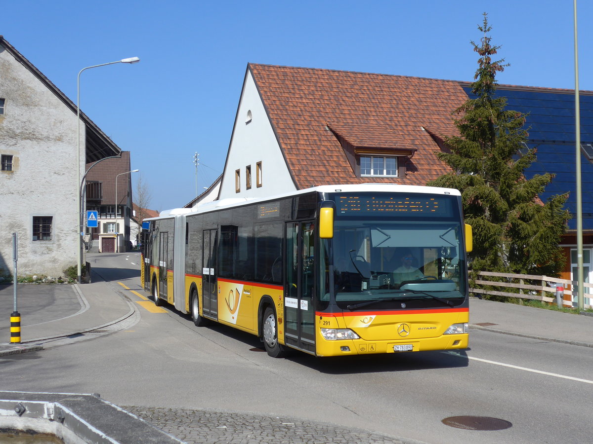 (169'334) - ASN Stadel - Nr. 291/ZH 783'890 - Mercedes am 19. M�rz 2016 in Stadel, Zentrum