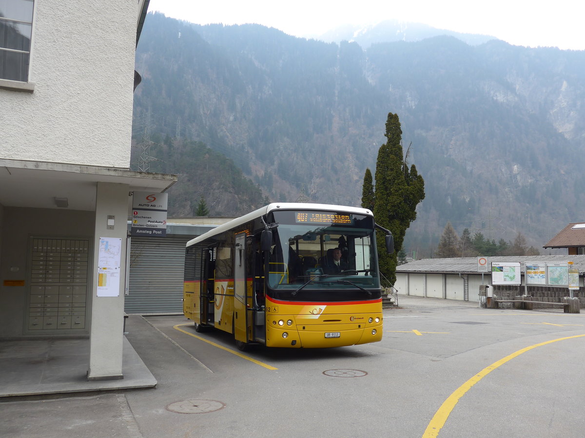 (169'434) - AAGU Altdorf - Nr. 62/UR 9113 - Cacciamali am 25. M�rz 2016 in Amsteg, Post