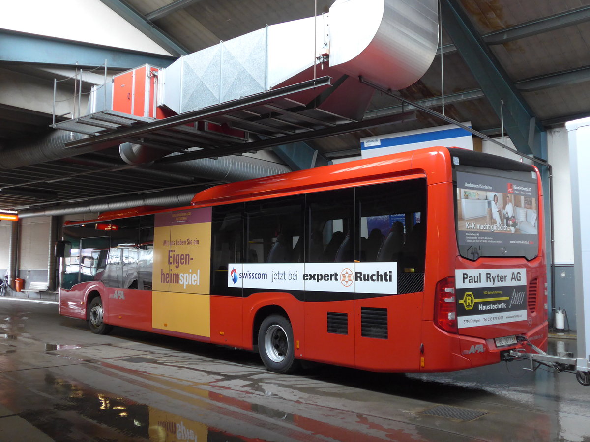 (169'529) - AFA Adelboden - Nr. 27/BE 26'773 - Mercedes am 27. M�rz 2016 im Autobahnhof Adelboden