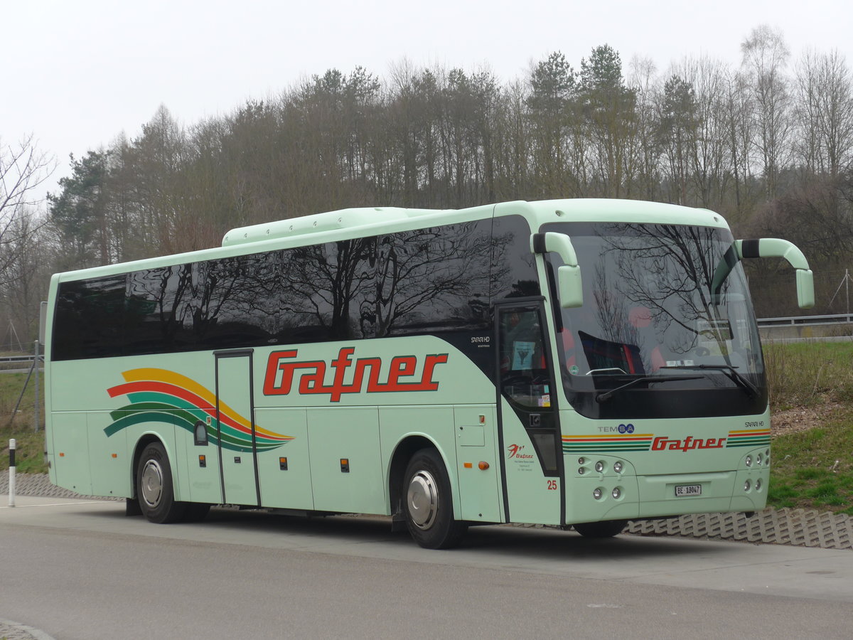 (169'634) - Gafner, Thun - Nr. 25/BE 13'047 - Temsa am 2. April 2016 in Kemptthal, Rastst�tte