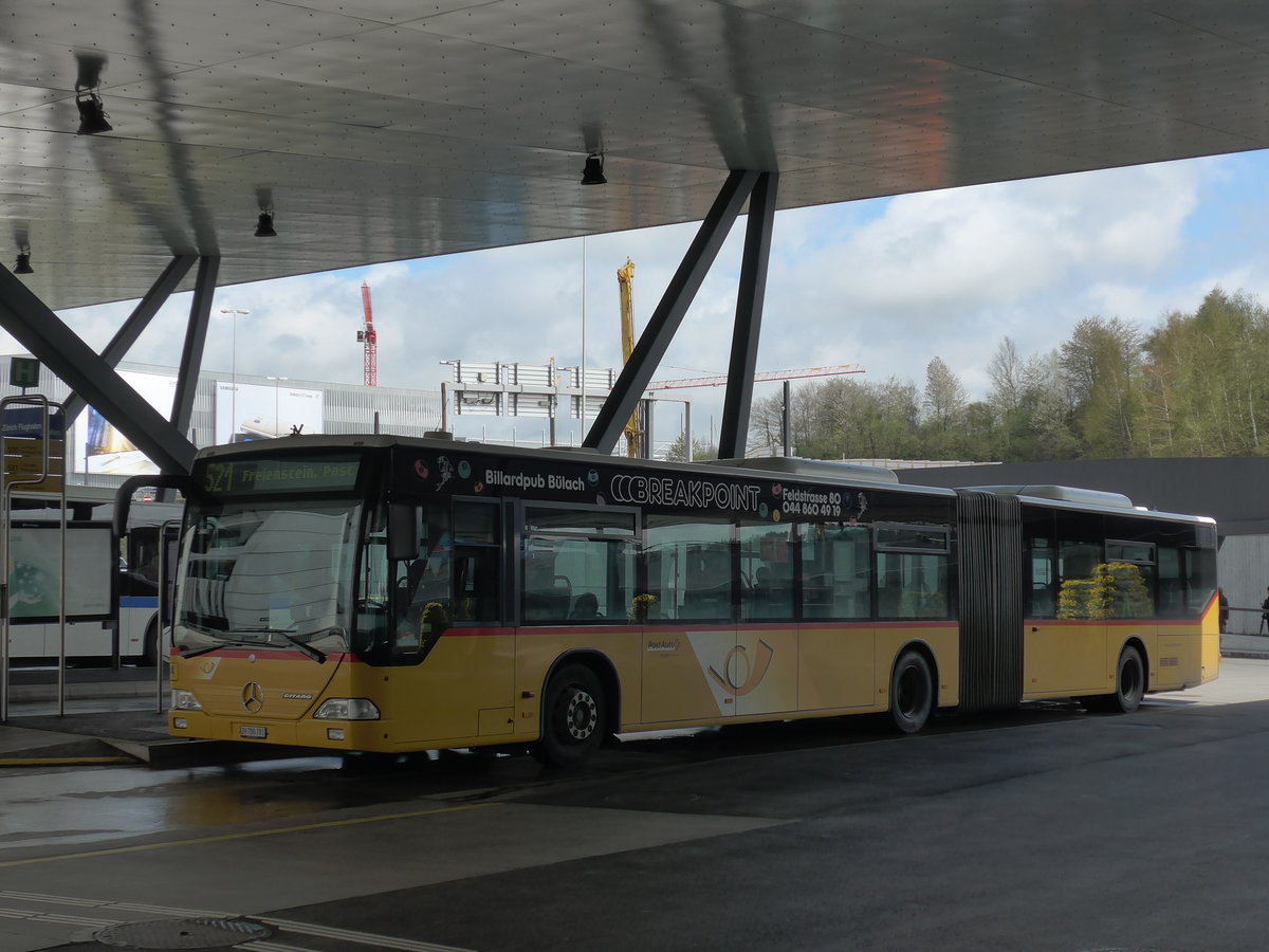 (170'004) - PostAuto Z�rich - Nr. 194/ZH 780'781 - Mercedes (ex Nr. 27) am 14. April 2016 in Z�rich, Flughafen