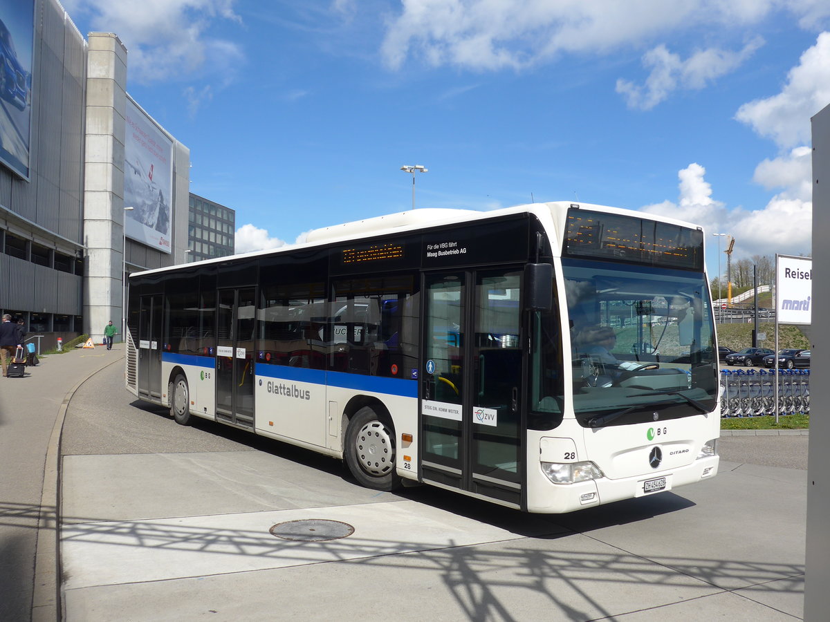 (170'028) - Maag, Kloten - Nr. 28/ZH 454'628 - Mercedes am 14. April 2016 in Z�rich, Flughafen