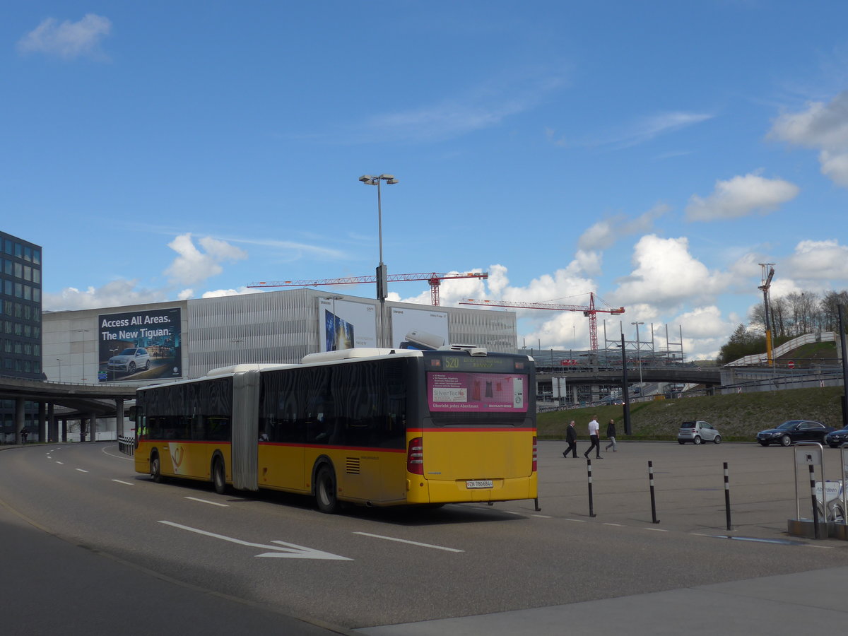 (170'036) - PostAuto Z�rich - Nr. 237/ZH 780'684 - Mercedes am 14. April 2016 in Z�rich, Flughafen