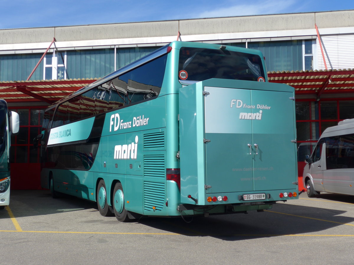 (170'052) - D�hler, Niederuzwil - SG 31'988 - Setra am 14. April 2016 in Kloten, EvoBus