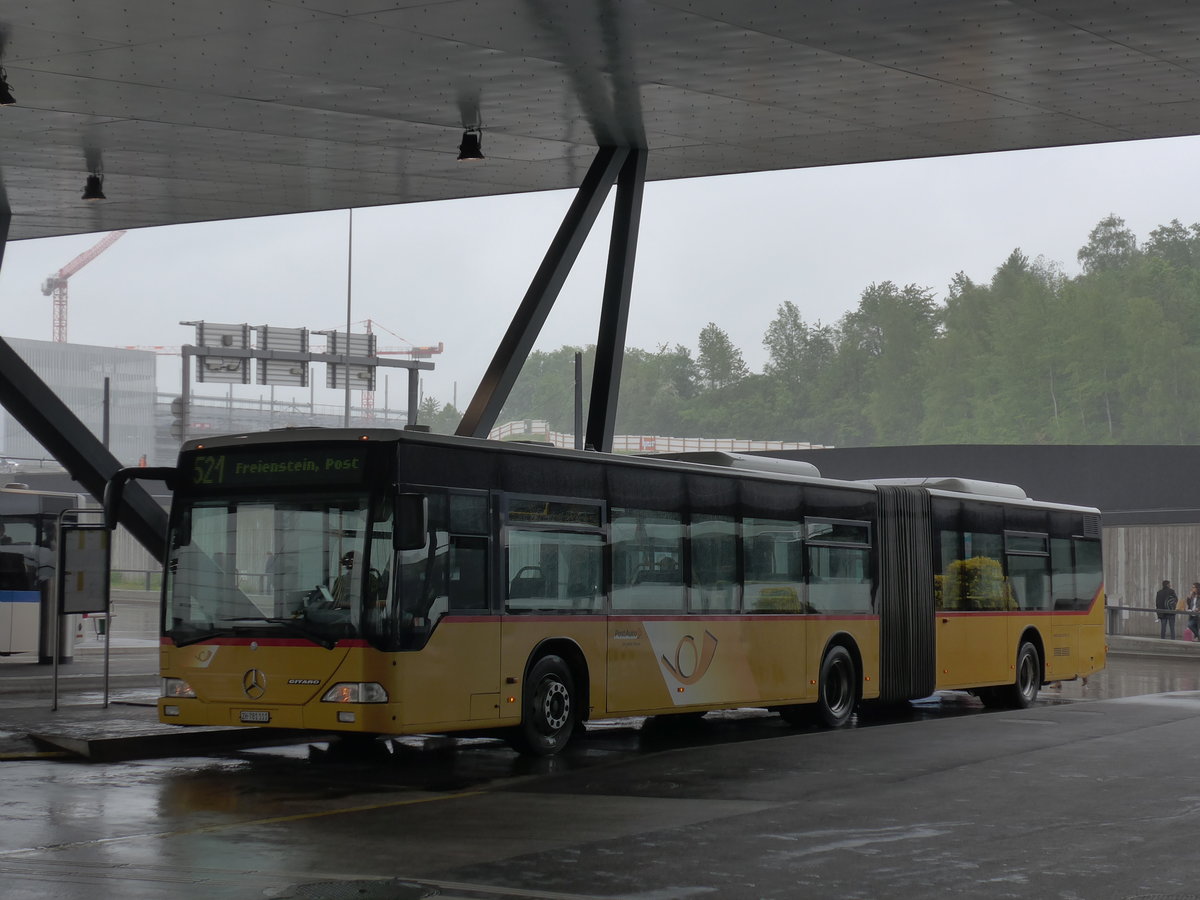 (170'513) - PostAuto Z�rich - Nr. 200/ZH 781'111 - Mercedes (ex Moser, Flaach Nr. 200; ex Moser, Flaach Nr. 23) am 13. Mai 2016 in Z�rich, Flughafen