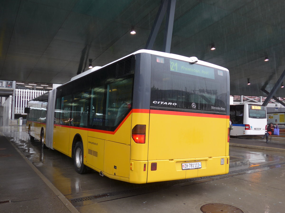 (170'514) - PostAuto Z�rich - Nr. 200/ZH 781'111 - Mercedes (ex Moser, Flaach Nr. 200; ex Moser, Flaach Nr. 23) am 13. Mai 2016 in Z�rich, Flughafen