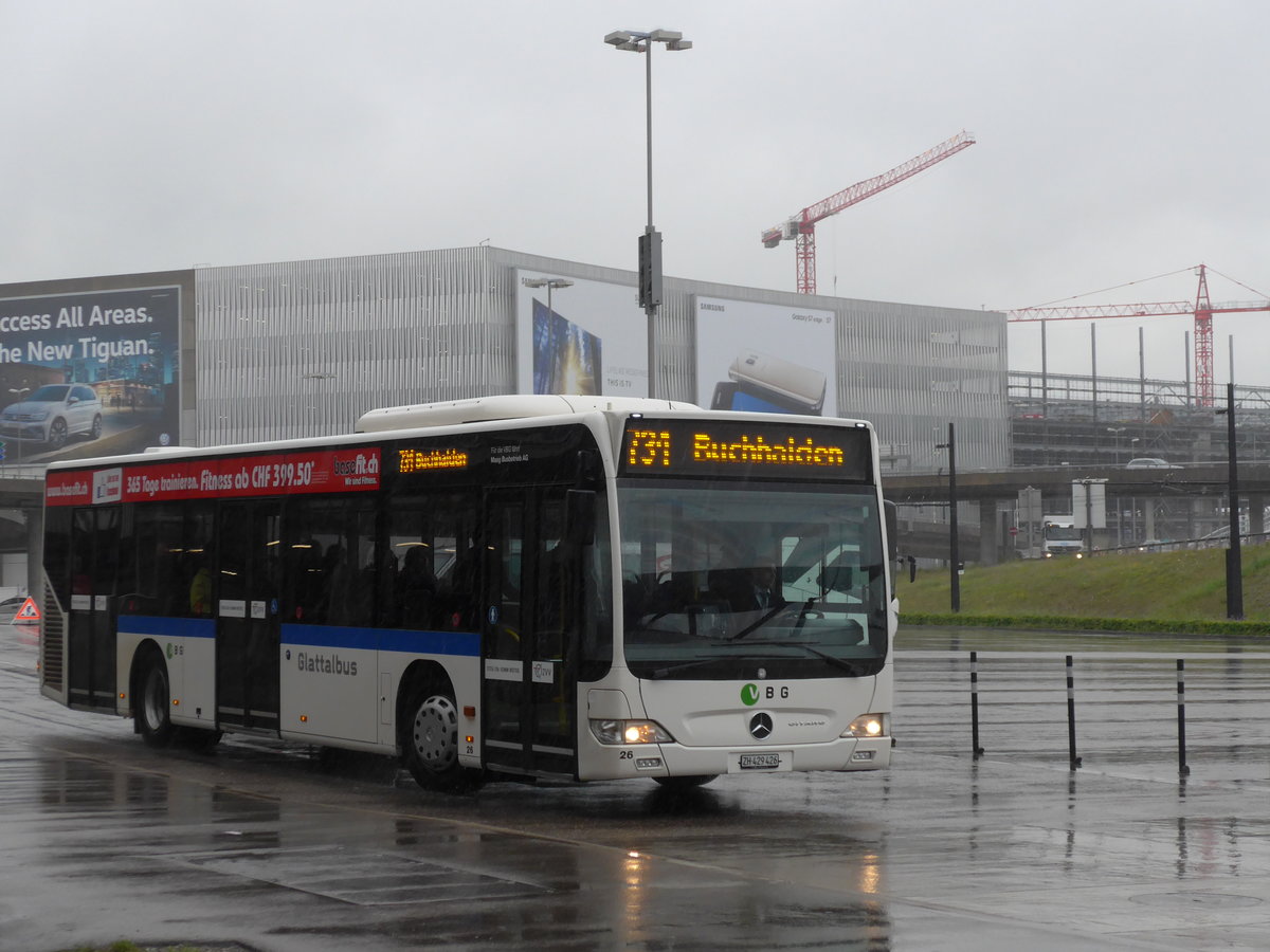 (170'523) - Maag, Kloten - Nr. 26/ZH 429'426 - Mercedes am 13. Mai 2016 in Z�rich, Flughafen