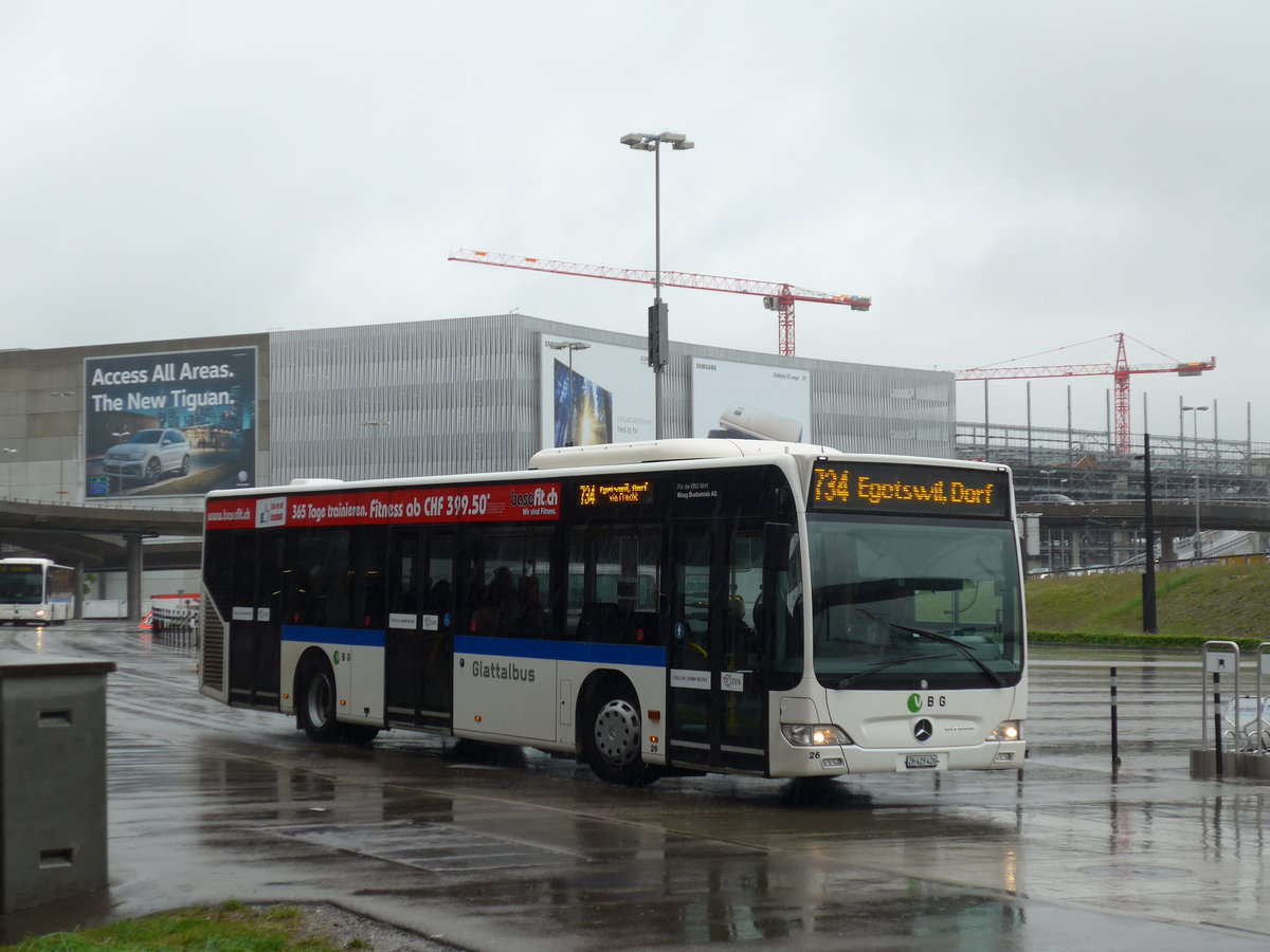 (170'531) - Maag, Kloten - Nr. 26/ZH 429'426 - Mercedes am 13. Mai 2016 in Z�rich, Flughafen