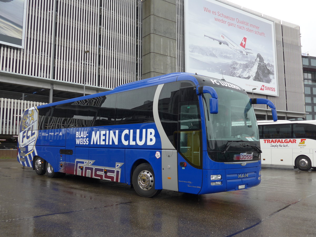 (170'543) - G�ssi, Horw - LU 15'118 - MAN am 13. Mai 2016 in Z�rich, Flughafen