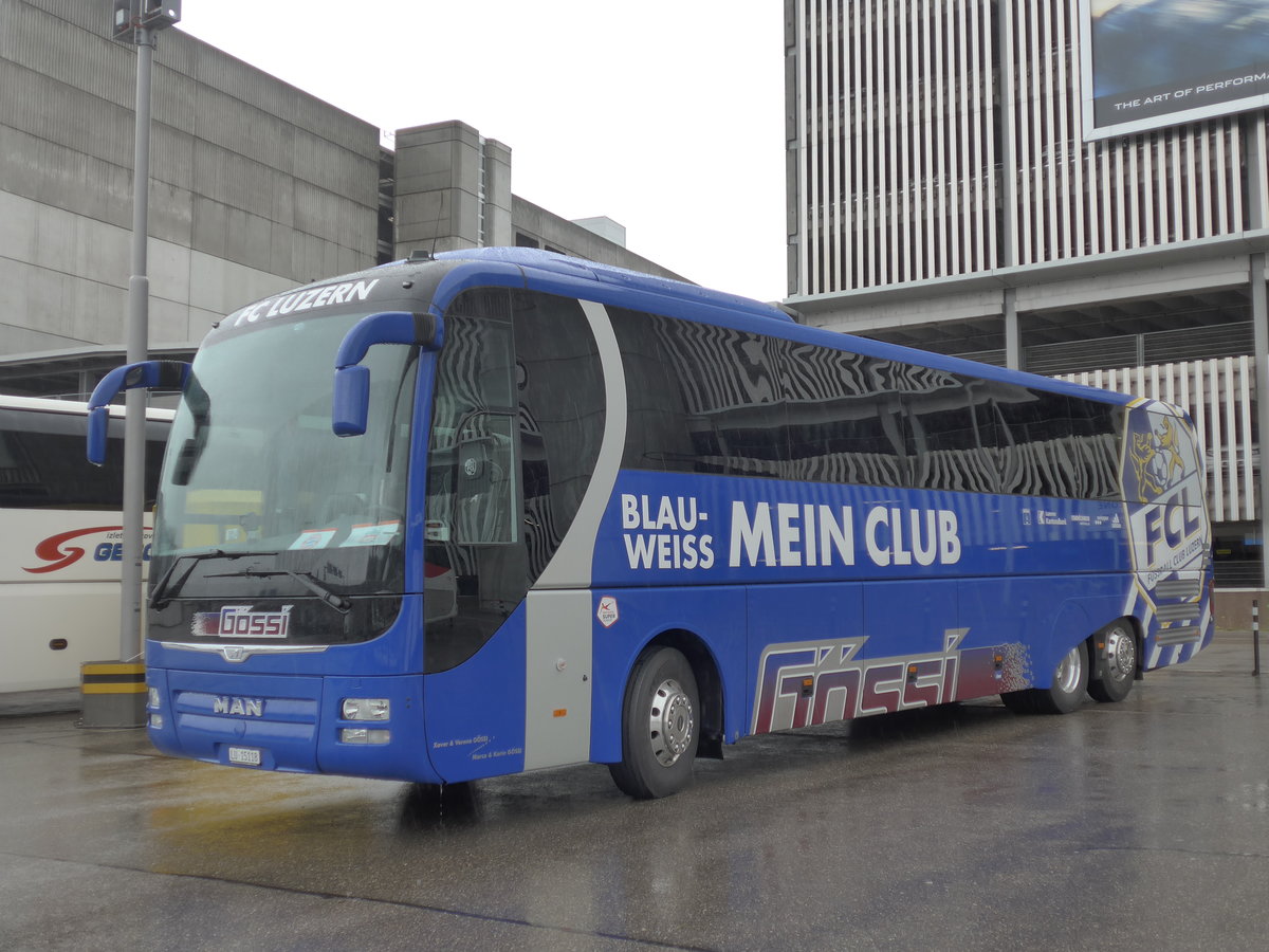 (170'545) - G�ssi, Horw - LU 15'118 - MAN am 13. Mai 2016 in Z�rich, Flughafen