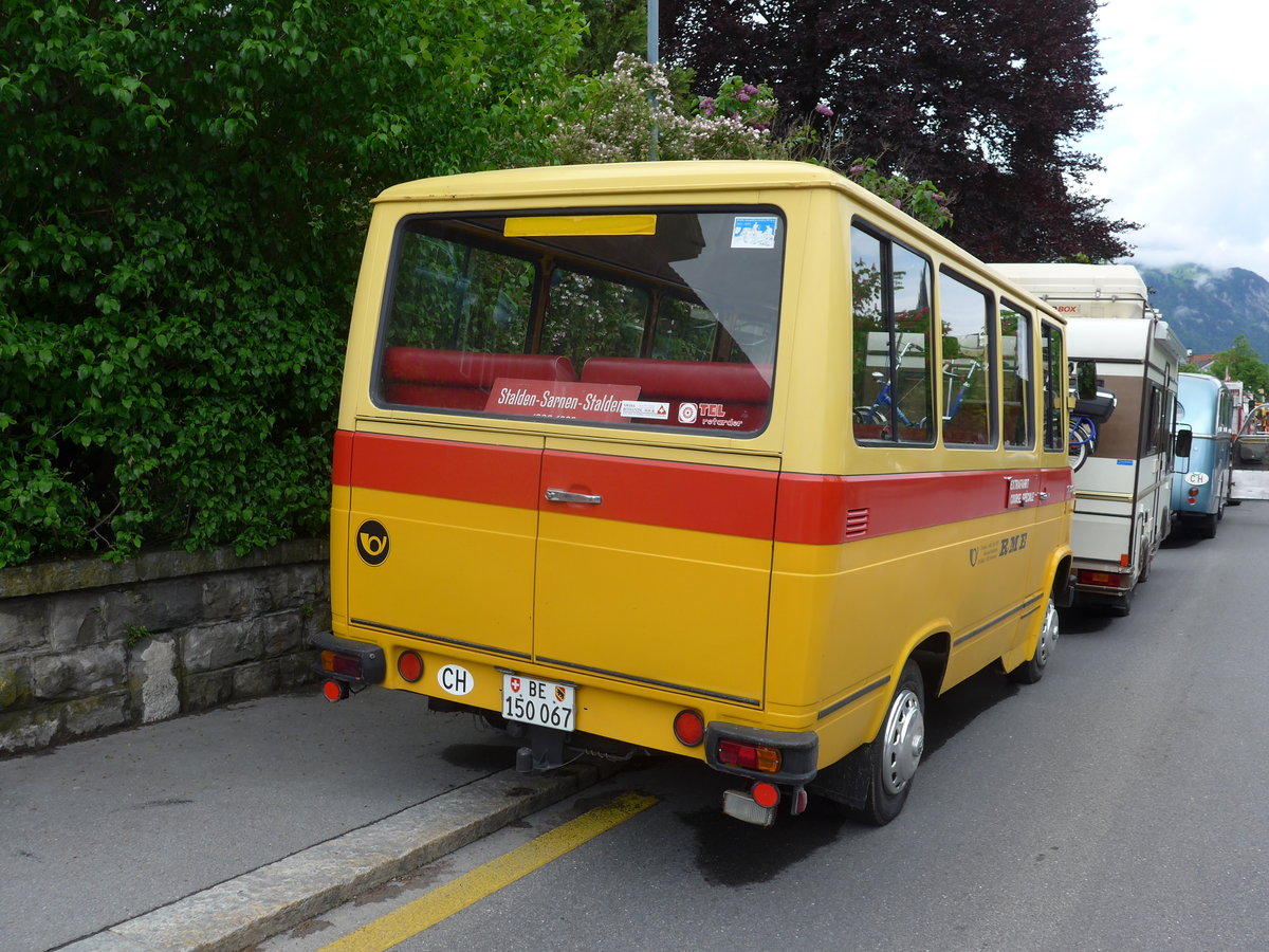 (170'843) - Scheidegger, Sch�nb�hl - Nr. 3/BE 150'067 - Mercedes (ex M�ller, Ennetmoos Nr. 3; ex Berwert, Stalden; ex Privat) am 14. Mai 2016 in Sarnen, OiO