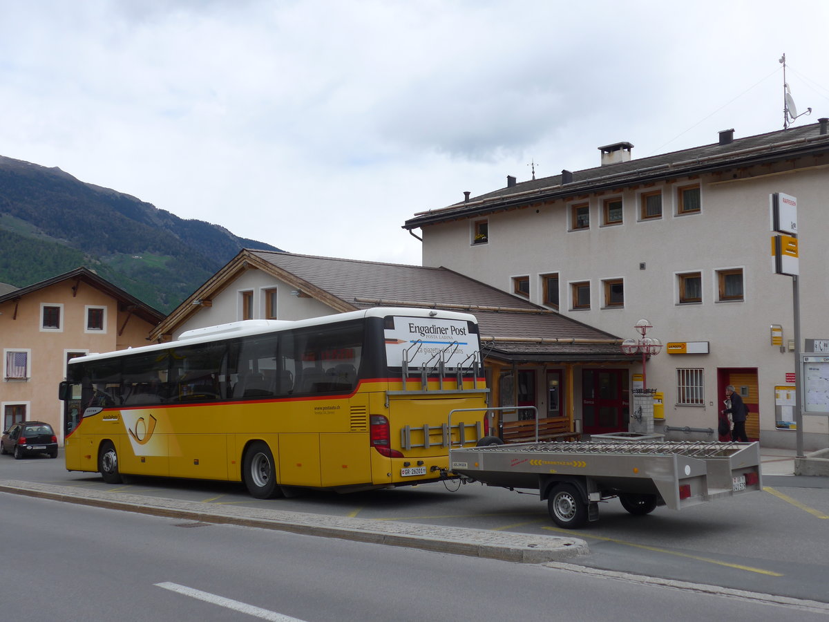 (170'900) - Terretaz, Zernez - GR 26'201 - Setra am 16. Mai 2016 in M�stair, Posta
