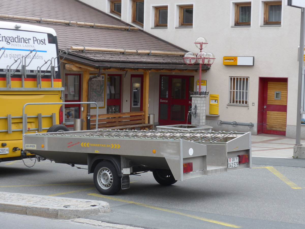 (170'901) - Terretaz, Zernez - GR 141'579 - Ablinger Gep�ckanh�nger am 16. Mai 2016 in M�stair, Posta