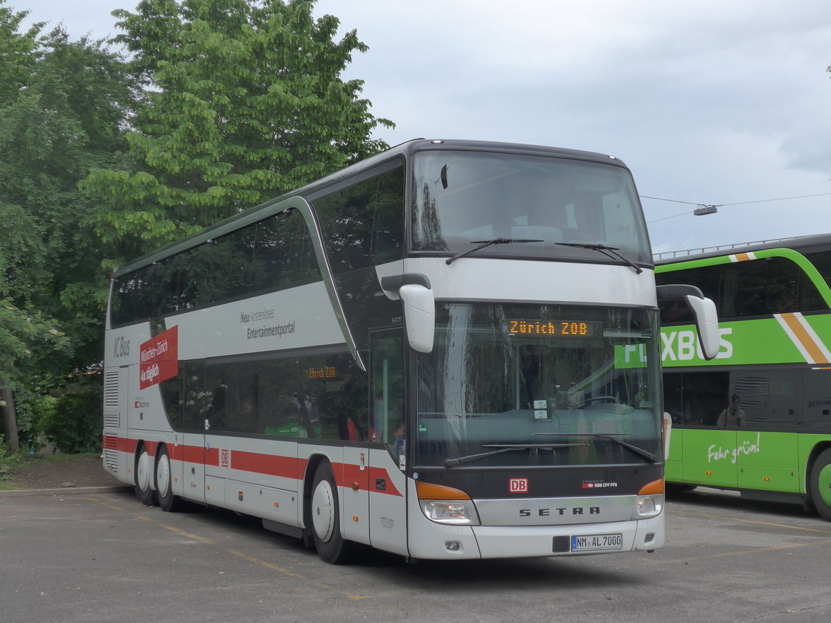(170'970) - Aus Deutschland: Arzt, Neumarkt - NM-AL 7000 - Setra am 16. Mai 2016 in Z�rich, Sihlquai