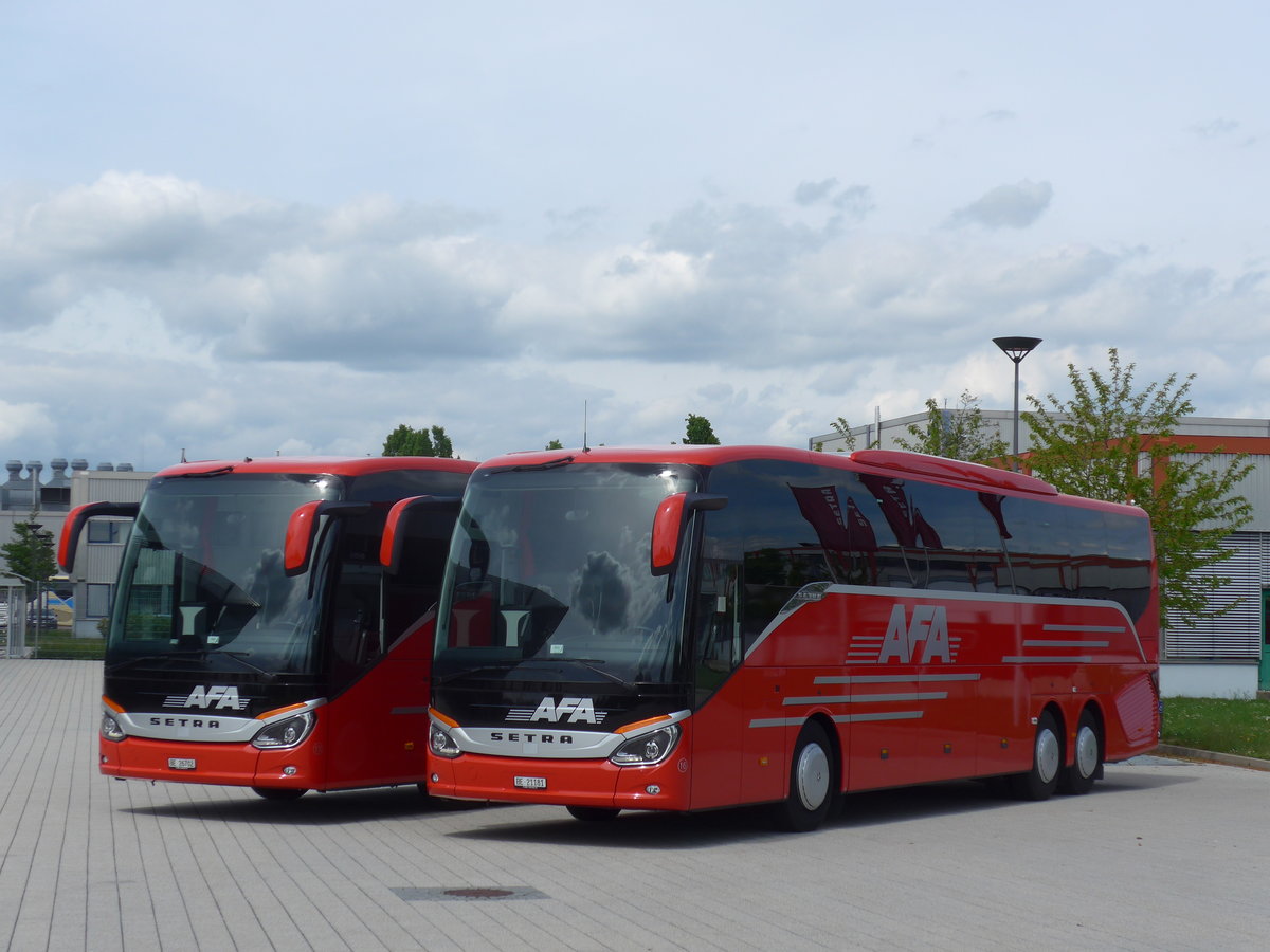 (171'189) - F�r die Schweiz: AFA Adelboden - Nr. 16/BE 21'181 - Setra am 20. Mai 2016 in Neu-Ulm, Setrawerk