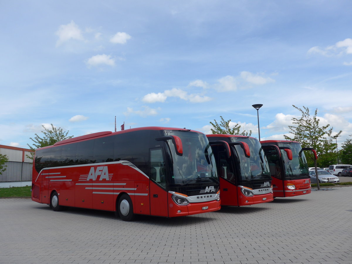 (171'198) - F�r die Schweiz: AFA Adelboden - Nr. 15/BE 26'702 - Setra am 20. Mai 2016 in Neu-Ulm, Setrawerk