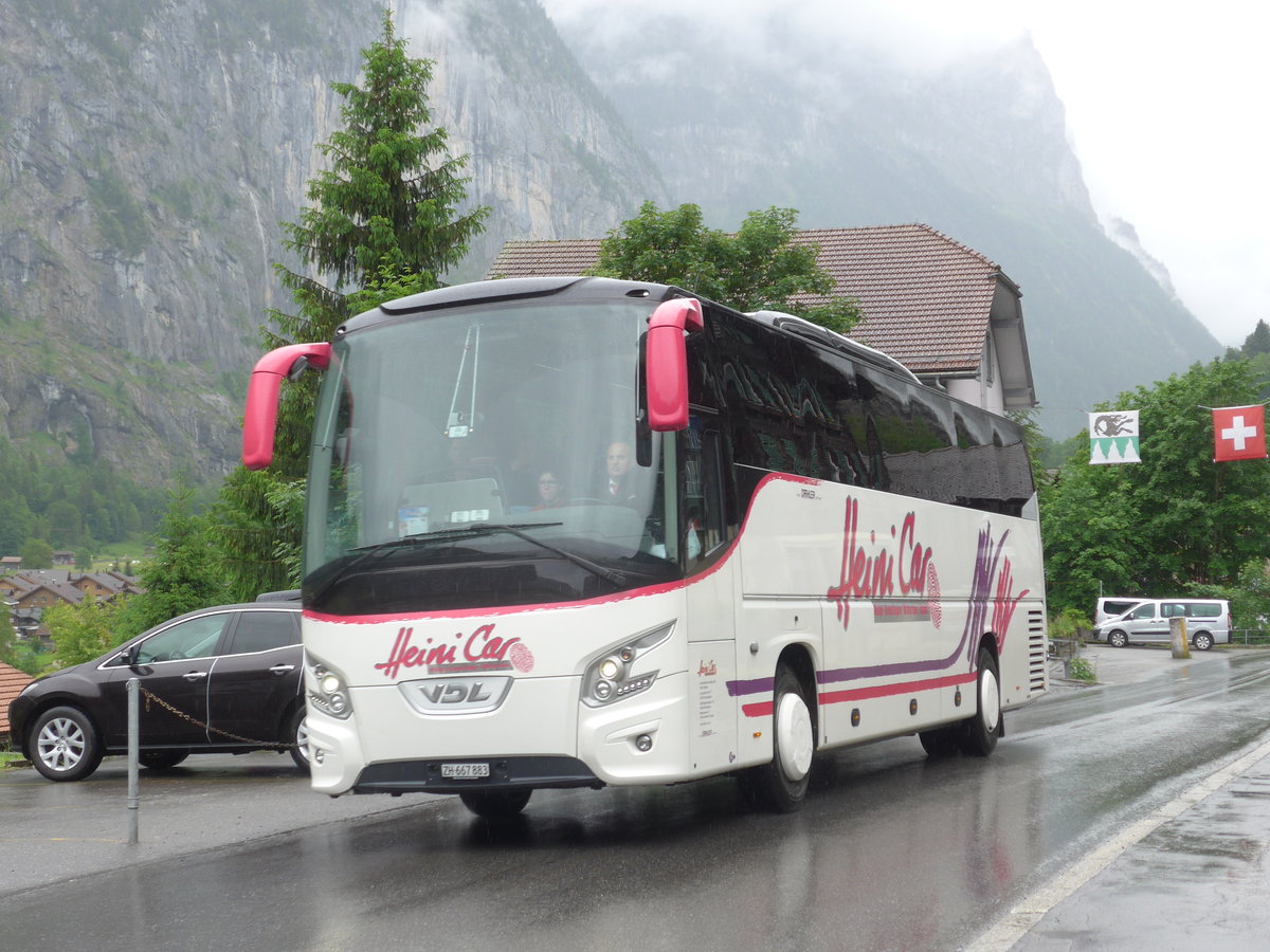 (171'743) - Heini Car, W�ngi - Nr. 6/ZH 667'883 - VDL am 12. Juni 2016 in Lauterbrunnen, Dorf