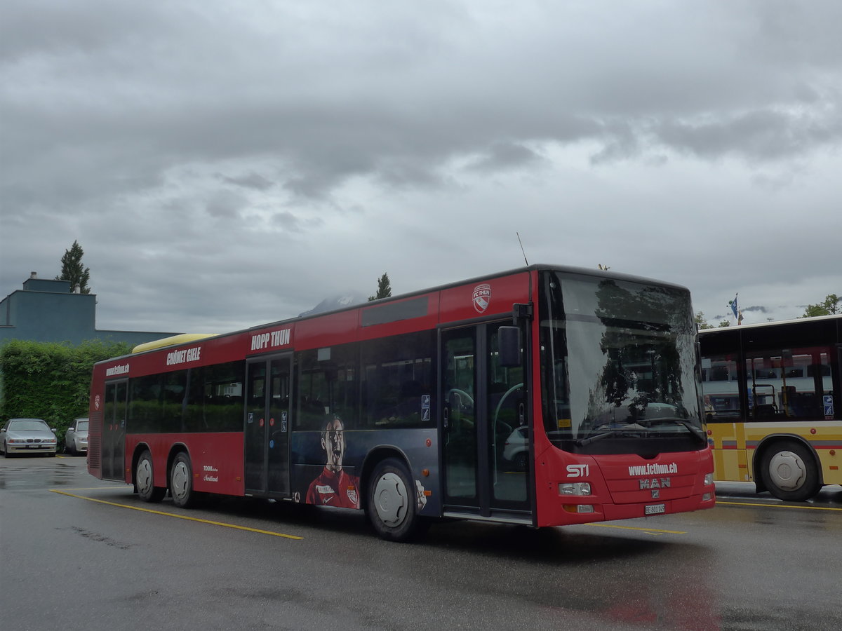(171'761) - STI Thun - Nr. 149/BE 801'149 - MAN am 13. Juni 2016 bei der Schiffl�ndte Thun