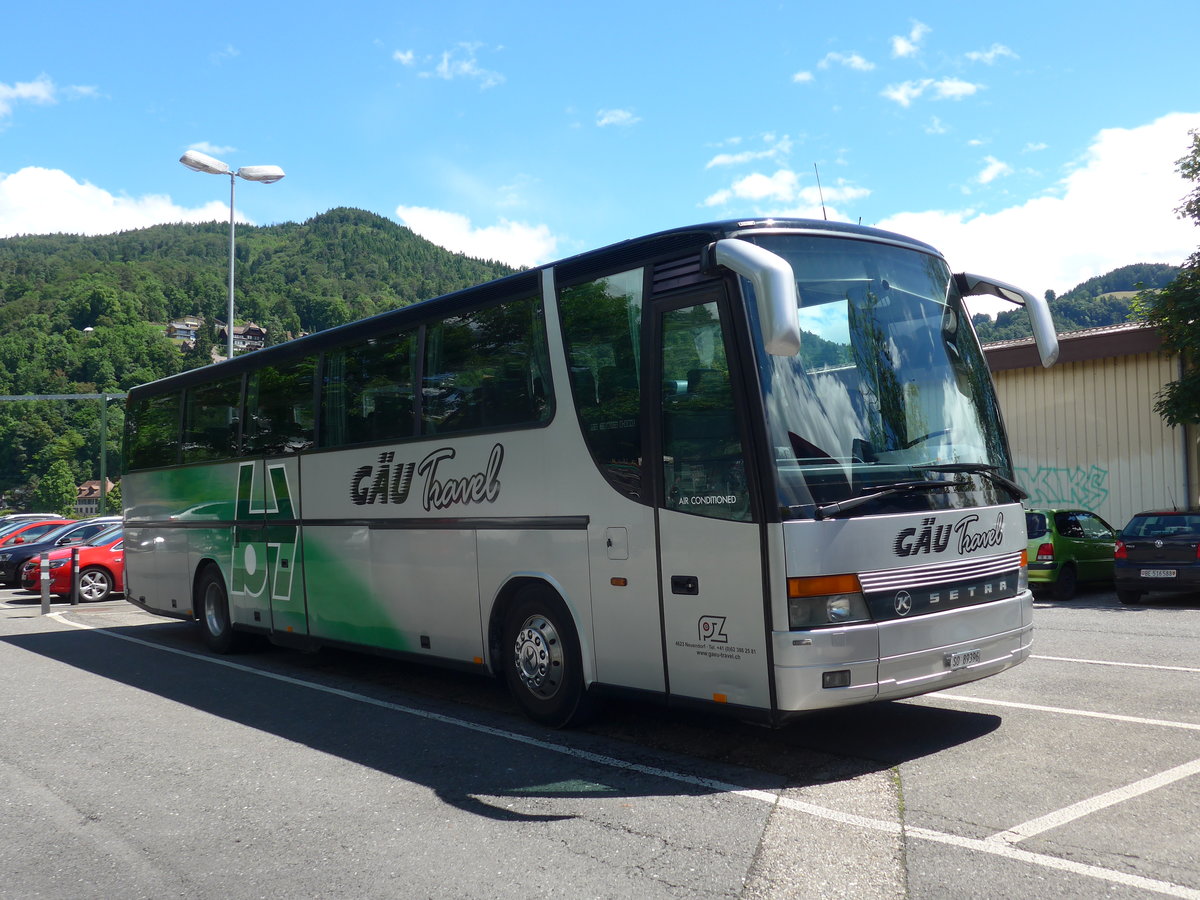 (171'884) - G�u Travel, Neuendorf - SO 89'396 - Setra (ex Bucher, Luzern) am 17. Juni 2016 in Thun, Seestrasse