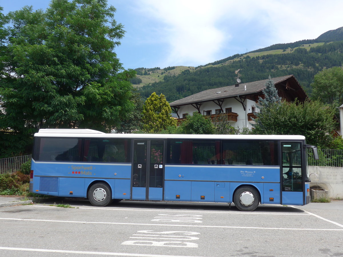 (173'318) - Fliri, Taufers - EN-635 YH - Setra (ex Terretaz, CH-Zernez; ex PostAuto Graub�nden/CH; ex P 26'017) am 24. Juli 2016 beim Bahnhof Mals
