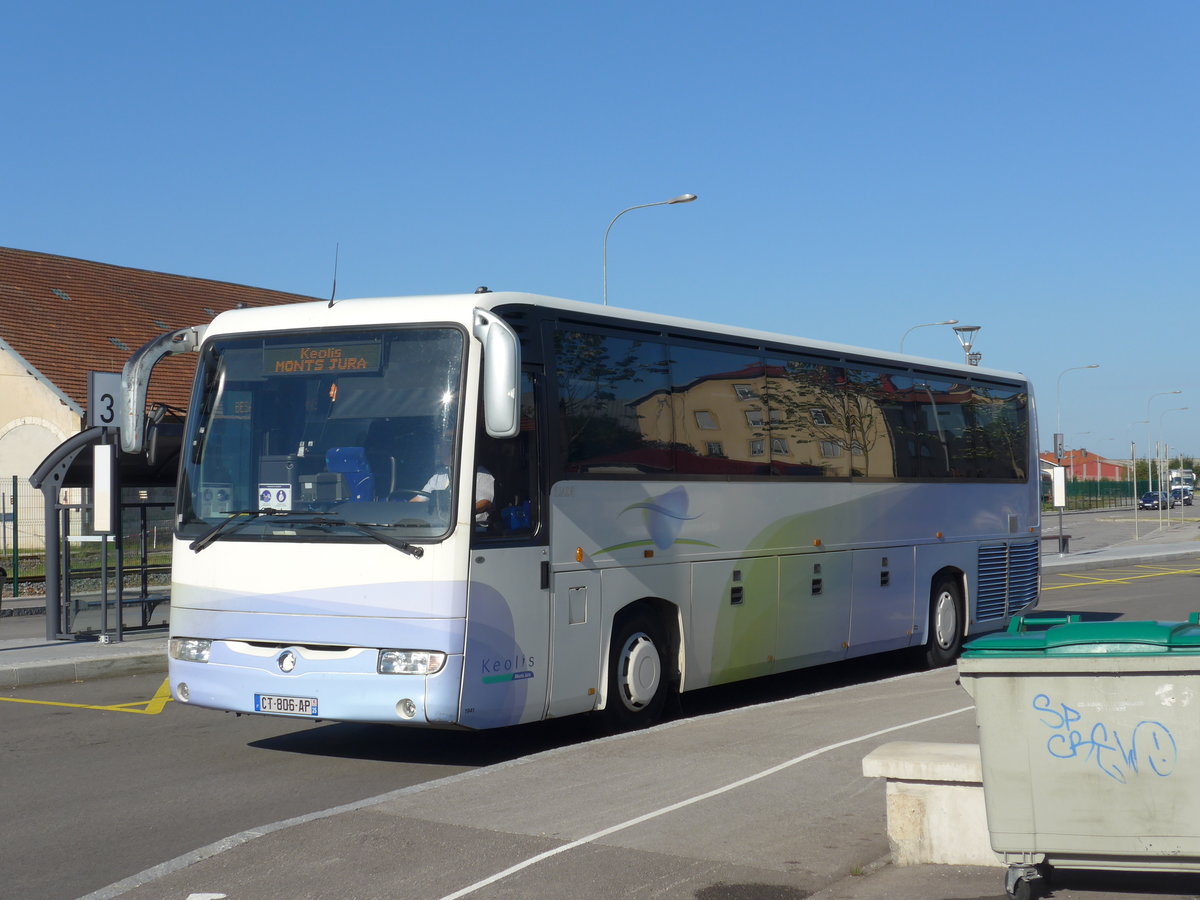 (173'546) - Keolis, Besan�on - Nr. 1941/CT 806 AP - Irisbus am 1. August 2016 beim Bahnhof Pontarlier