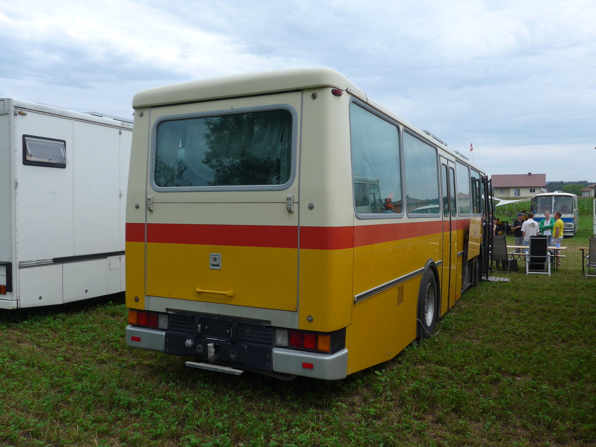 (174'008) - Aus der Schweiz: Sch�r, Ettenhausen - Saurer/R&J (ex Zimmermann, Kerns; ex Amstein, Willisau) am 20. August 2016 in B�singen, Bahnhof