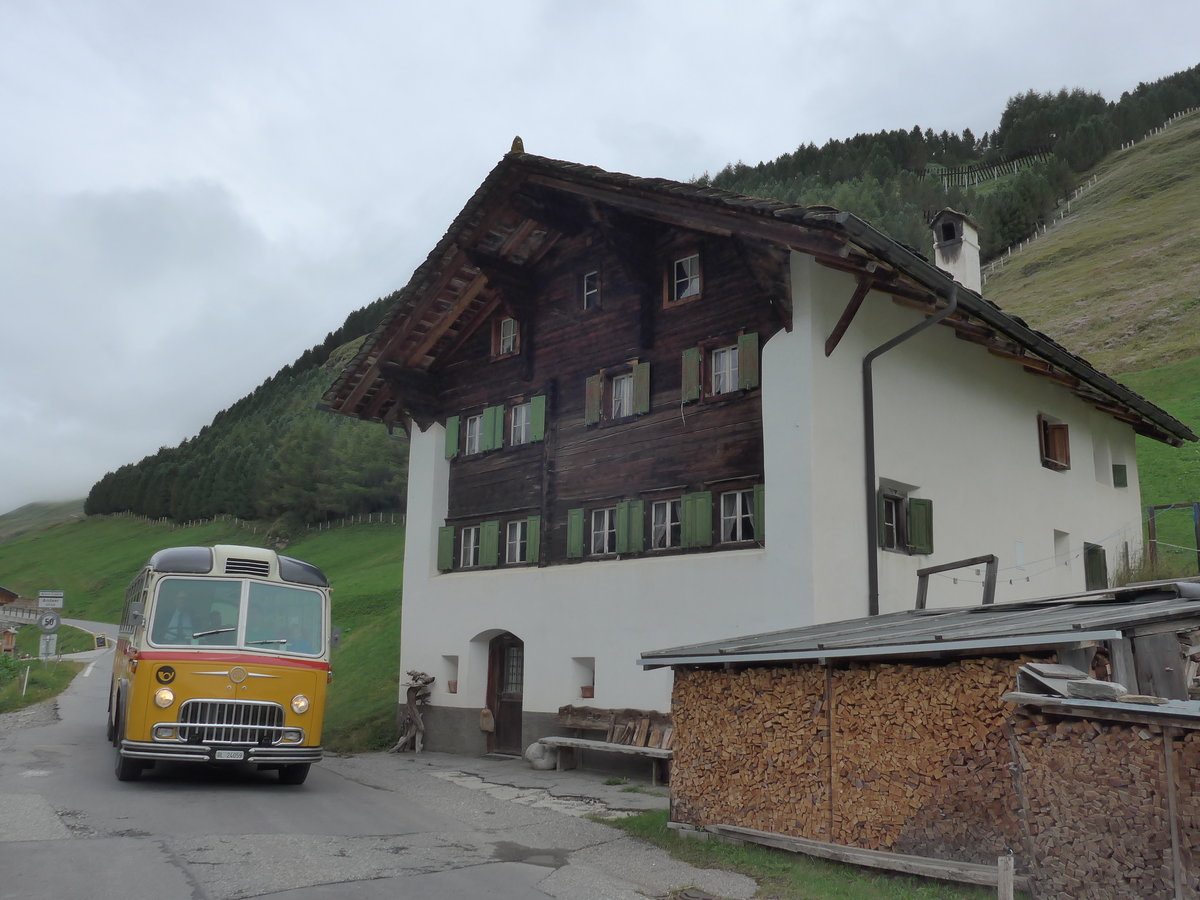 (174'173) - Tanner&Lambach, Reigoldswil - Nr. 2/BL 24'059 - FBW/R&J (ex Hunziker, R�schlikon; ex P 24'059; ex P 21'559) am 21. August 2016 in P�rt