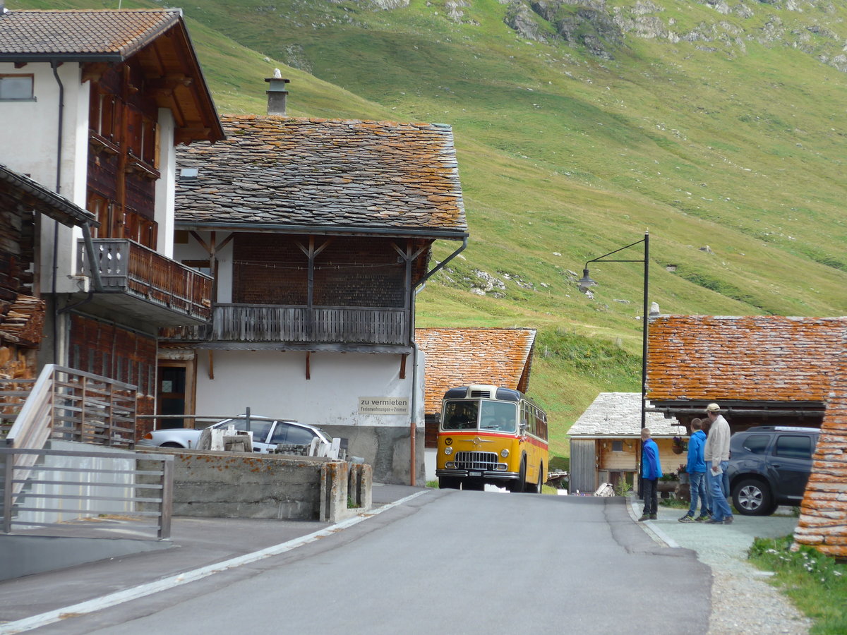 (174'210) - Tanner&Lambach, Reigoldswil - Nr. 2/BL 24'059 - FBW/R&J (ex Hunziker, R�schlikon; ex P 24'059; ex P 21'559) am 21. August 2016 in Juf