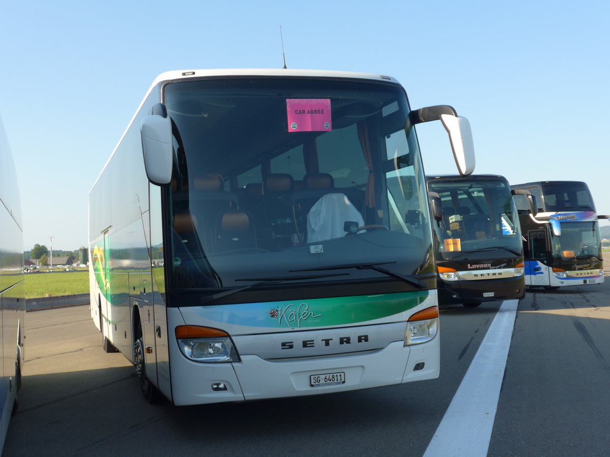 (174'383) - K�fer-Reisen, Arbon - SG 64'811 - Setra am 28. August 2016 in Estavayer-le-Lac, ESAF