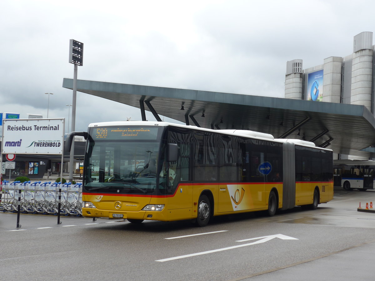 (174'589) - PostAuto Z�rich - Nr. 286/ZH 780'687 - Mercedes am 5. September 2016 in Z�rich, Flughafen