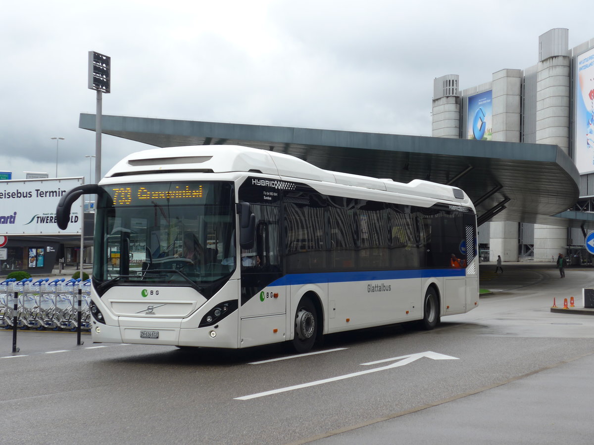 (174'590) - Welti-Furrer, Bassersdorf - Nr. 63/ZH 634'612 - Volvo am 5. September 2016 in Z�rich, Flughafen