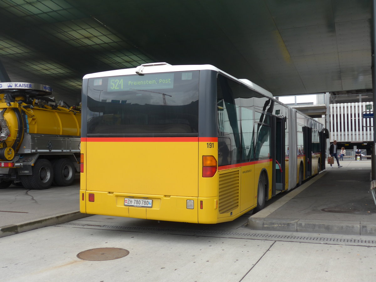 (174'631) - PostAuto Z�rich - Nr. 190/ZH 780'780 - Mercedes (ex Nr. 29) am 5. September 2016 in Z�rich, Flughafen