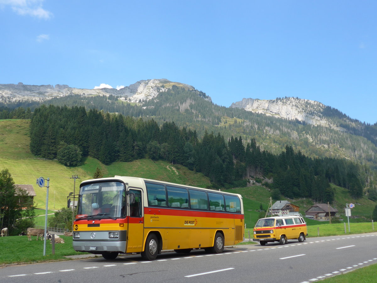 (174'868) - Buzzi, Bern - BE 910'789 - Mercedes (ex Mattli, Wassen) am 11. September 2016 in S�renberg, Hirsegg