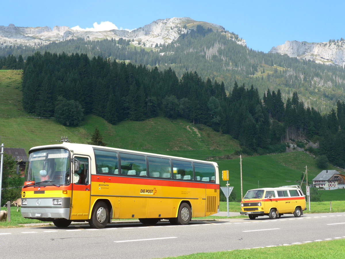 (174'870) - Buzzi, Bern - BE 910'789 - Mercedes (ex Mattli, Wassen) am 11. September 2016 in S�renberg, Hirsegg