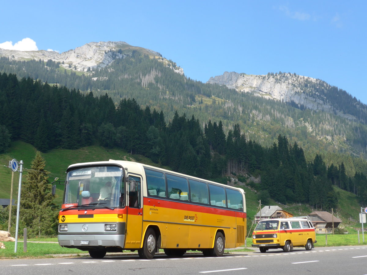 (174'872) - Buzzi, Bern - BE 910'789 - Mercedes (ex Mattli, Wassen) am 11. September 2016 in S�renberg, Hirsegg