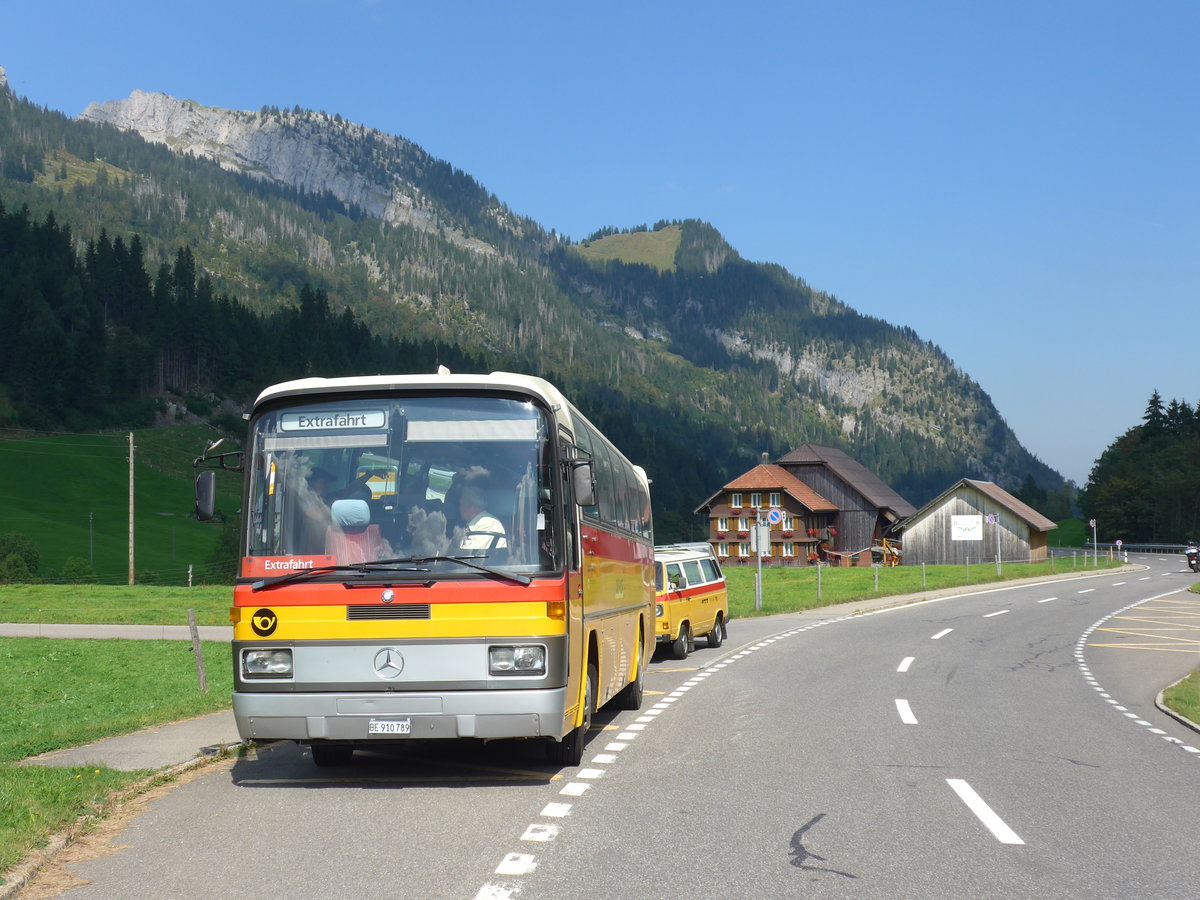 (174'873) - Buzzi, Bern - BE 910'789 - Mercedes (ex Mattli, Wassen) am 11. September 2016 in S�renberg, Hirsegg