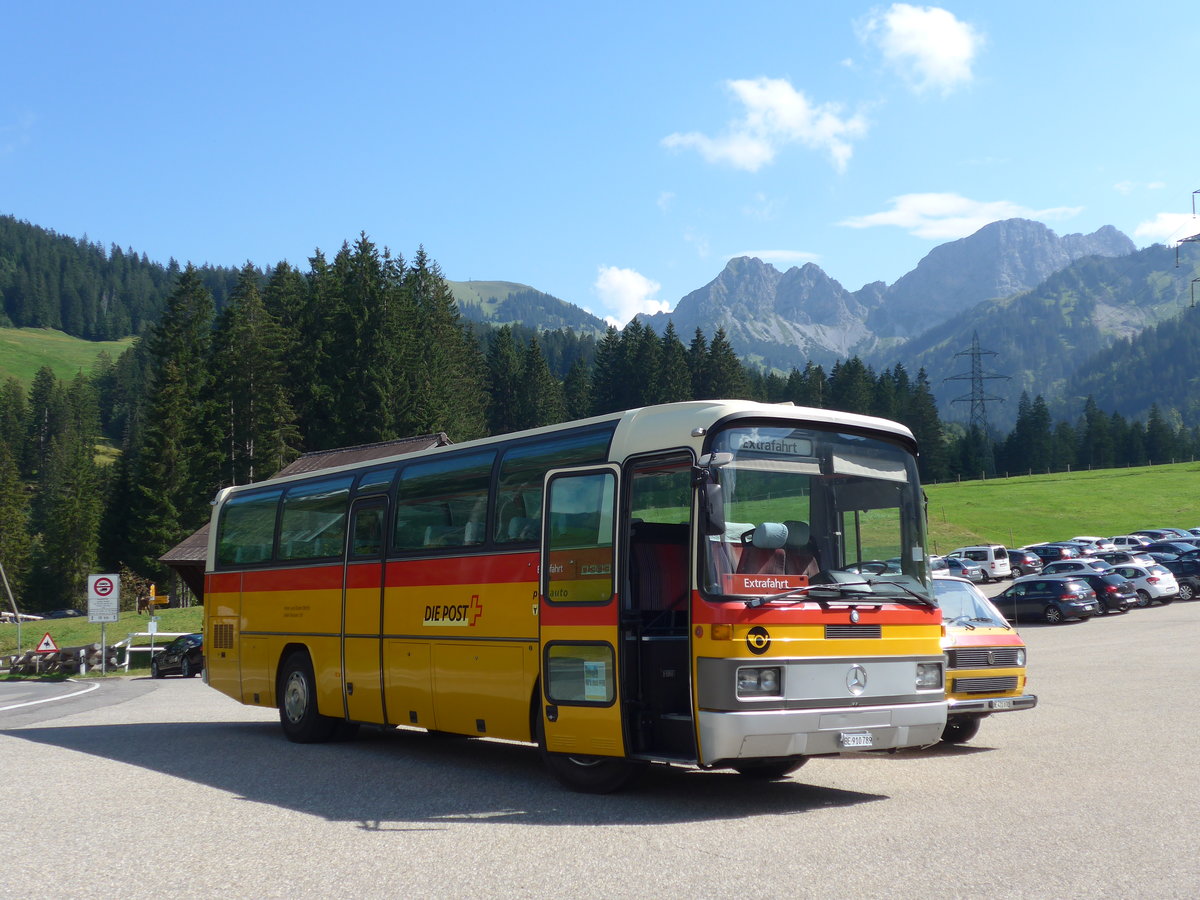 (174'884) - Buzzi, Bern - BE 910'789 - Mercedes (ex Mattli, Wassen) am 11. September 2016 in S�renberg, Rothornbahn
