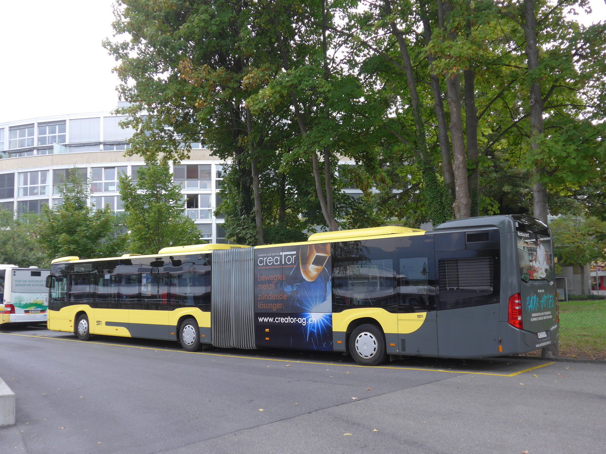 (174'933) - STI Thun - Nr. 167/BE 752'167 - Mercedes am 15. September 2016 bei der Schiffl�ndte Thun